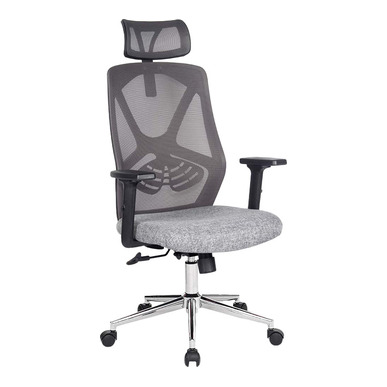 Pale Krom Yıldız Ayaklı Yönetici Koltuğu - Fileli Yönetici Koltukları