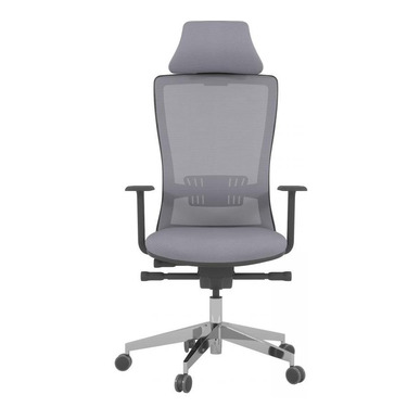 Reva Alüminyum Sabit Kol Kızaklı Senkron Mekanizma Yönetici Koltuğu - Fileli Yönetici Koltukları