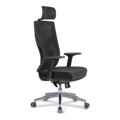 Vezada Alüminyum Ayak  Başlıklı Yönetici Koltuğu - küçük detay görsel 2 - Fileli Yönetici Koltukları