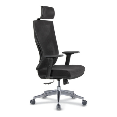 Vezada Alüminyum Ayak Ayarlı Kol Yönetici Koltuğu - küçük detay görsel 3 - Fileli Yönetici Koltukları