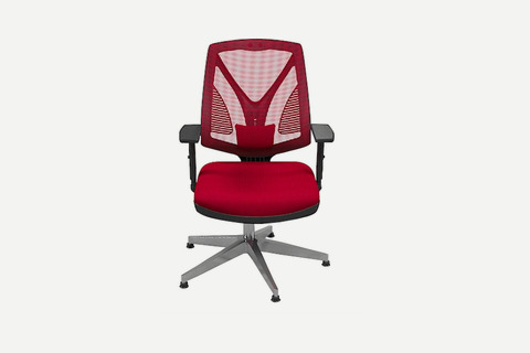 Head Alüminyum Ayak Ayarlı Kol Bel Destekli Yıldız Ayak Misafir Koltuğu