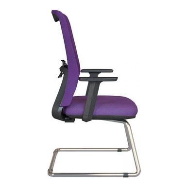 Meshseat Alüminyum Ayak Ayarlı Kol U Ayak Misafir Koltuğu
