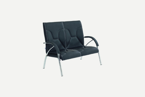 Corner Krom İkili Bekleme Koltuğu