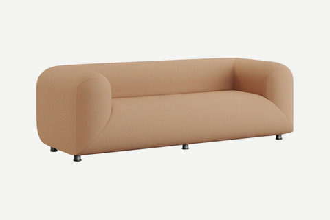 Metrios Ergonomik Kolçaklı İkili Kanepe 210cm