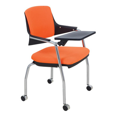 comrade sırt döşemeli 4lü boru ayak yazı tablalı toplantı koltuğu