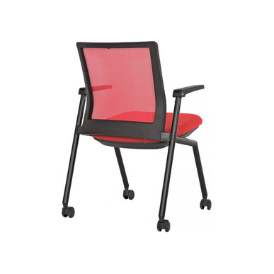 drape boyalı katlanabilir boru ayak toplantı koltuğu - küçük detay görsel 6