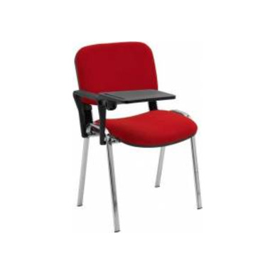 form krom sandalye tek kollu yazı tablalı