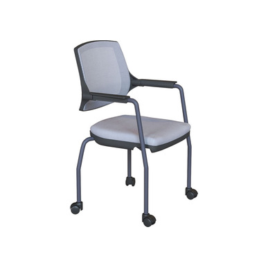 Halrey Dört Teker Boyalı Ayak Sırt Fileli Toplantı Koltuğu - küçük detay görsel 3 - Konferans Koltukları