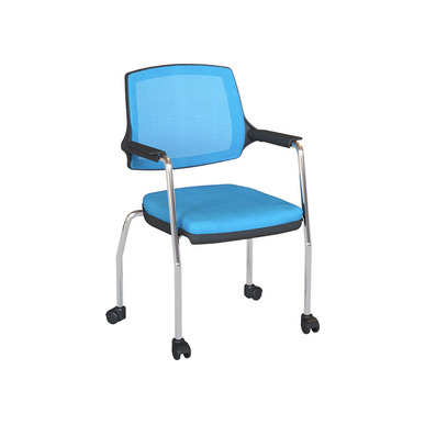 Halrey Krom Boru Ayak Fileli Konferans Koltuğu - Konferans Koltukları