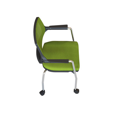 Halrey Krom Boru Ayak Fileli Konferans Koltuğu - küçük detay görsel 3 - Konferans Koltukları