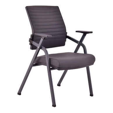 mokili deri döşemeli yazı tablalı konferans koltuğu