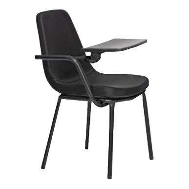 mondo yazı tablalı boyalı dört ayak misafir koltuğu