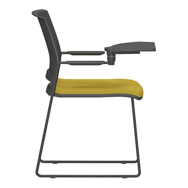 settle plastik gövde boyalı ayak yazı tablalı bekleme koltuğu - küçük detay görsel 3