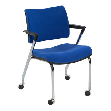 zuhra krom ayaklı konferans koltuğu