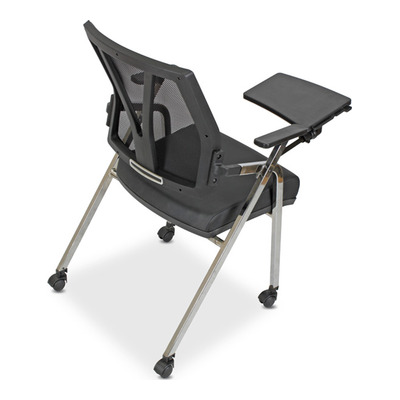 Confer Yazı Tablalı Krom Ayak Toplantı Koltuğu - Konferans Sandalyeleri