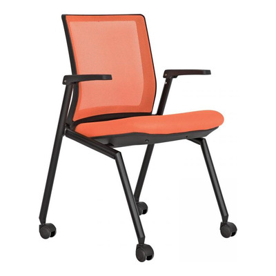 Drape Boyalı Katlanabilir Boru Ayak Toplantı Koltuğu - Konferans Sandalyeleri