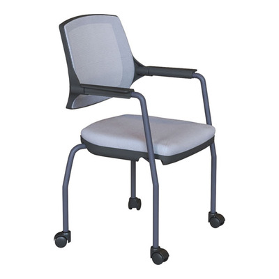 Halrey Dört Teker Boyalı Ayak Sırt Fileli Toplantı Koltuğu - küçük detay görsel 3 - Konferans Sandalyeleri