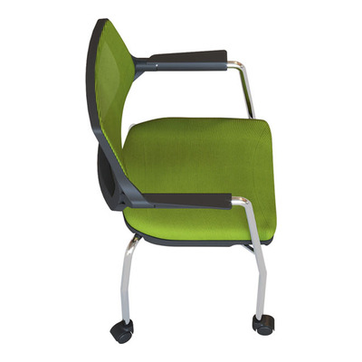 Halrey Krom Boru Ayak Fileli Konferans Koltuğu - küçük detay görsel 3 - Konferans Sandalyeleri