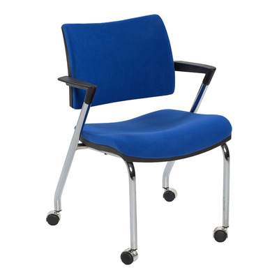 Zuhra Krom Ayaklı Konferans Koltuğu - Konferans Sandalyeleri