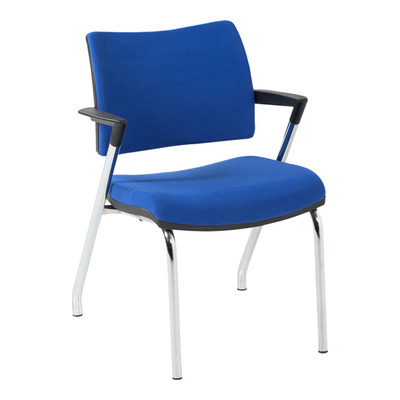 Zuhra Krom Ayaklı Konferans Sandalye - Konferans Sandalyeleri