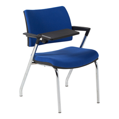 Zuhra Krom Ayaklı Yazı Tablalı Konferans Sandalye - Konferans Sandalyeleri