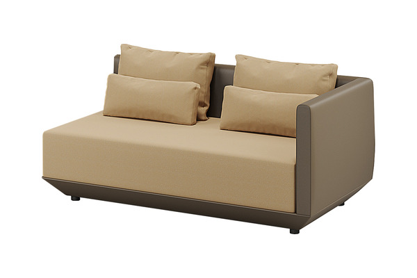 Aronel Modüler Sol Kanepe Eki 160x90cm - Lobi Koltukları