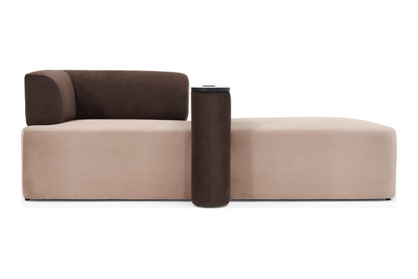 Lasmena Tek Arkalıklı Modern Kanepe - küçük detay görsel 3 - Lobi Koltukları