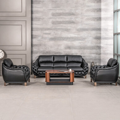 Linex Kapitoneli Kanepe Takımı - Makam Kanepeleri