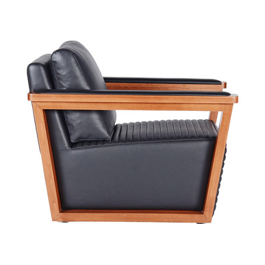 Madera Ahşap Kol Tekli Kanepe - küçük detay görsel 2 - Makam Kanepeleri