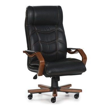 juno ahşap kol ayak makam koltuğu