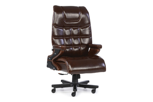 lerox boyalı ahşap ayak döşeme kol makam koltuğu