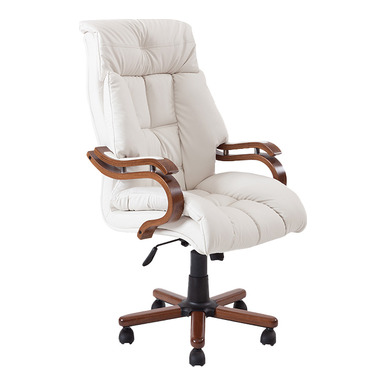 merla ahşap yıldız ayaklı yönetici koltuğu