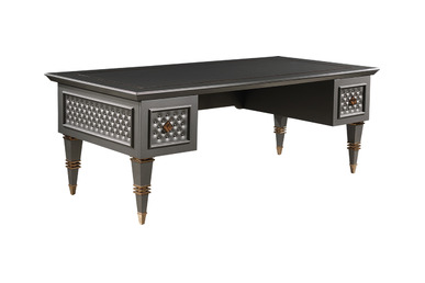 Berang Bronz Metal Lake Makam Masası - küçük detay görsel 2 - Makam Masaları