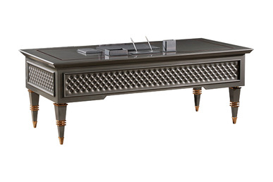 Berang Bronz Metal Lake Makam Masası - Makam Masaları