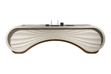 dark dekoratif tasarım makam masası - küçük detay görsel 9