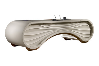 dark dekoratif tasarım makam masası - küçük detay görsel 10