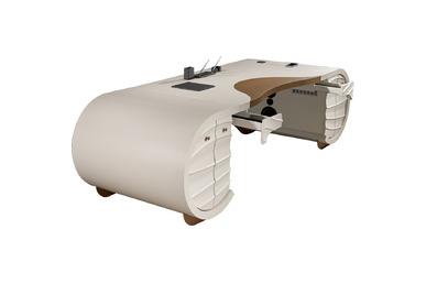 dark dekoratif tasarım makam masası - küçük detay görsel 16