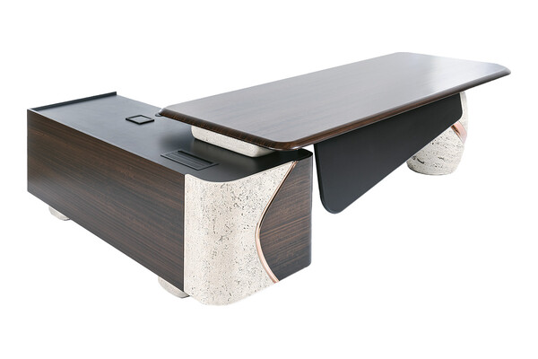 dolvesso sağ yönlü modern makam masası