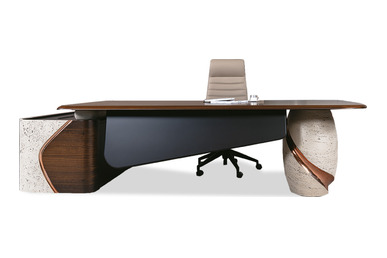 Dolvesso Sağ Yönlü Modern Makam Masası - küçük detay görsel 2 - Makam Masaları