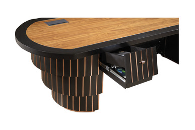 Orden Ceviz Makam Masası - küçük detay görsel 3 - Makam Masaları