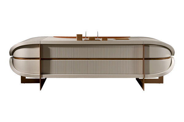 rasol ahşap işlemeli makam masası