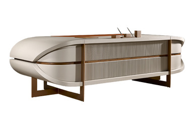 Rasol Ahşap Işlemeli Makam Masası - küçük detay görsel 2 - Makam Masaları