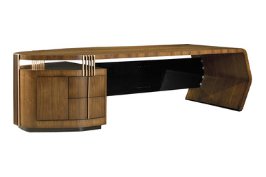 Scraper Ahşap Modern Makam Masası - küçük detay görsel 2 - Makam Masaları