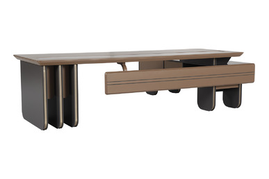 senta etajerli modern makam masası