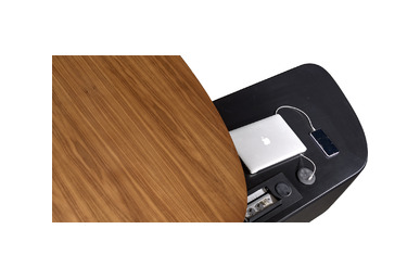 Serenity Metal Detaylı Makam Masası - küçük detay görsel 5 - Makam Masaları