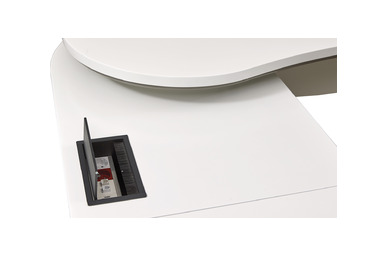 Argent Beyaz Etajerli Makam Takımı - küçük detay görsel 6 - Makam Takımları