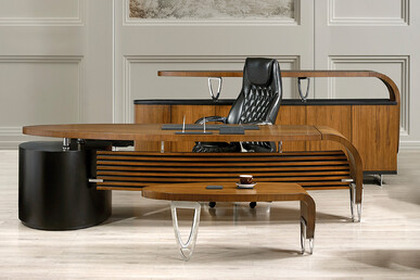 atlanta krom detaylı makam takımı