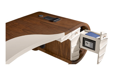 dark dekoratif lake sehpalı makam takımı - küçük detay görsel 5