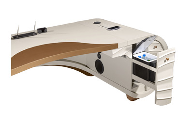 dark dekoratif lake sehpalı makam takımı - küçük detay görsel 8