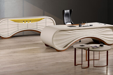 dark dekoratif lake sehpalı makam takımı